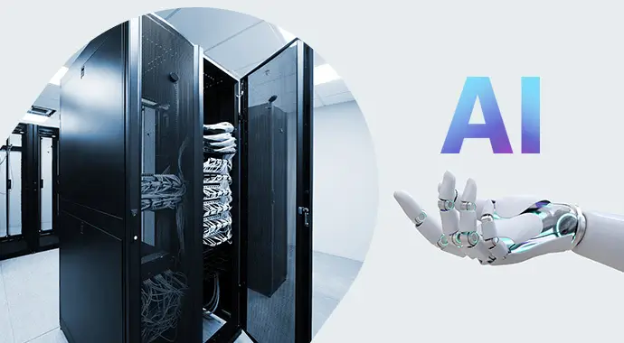 Nowy sprzęt w Data Center ISOF w tym serwer AI 