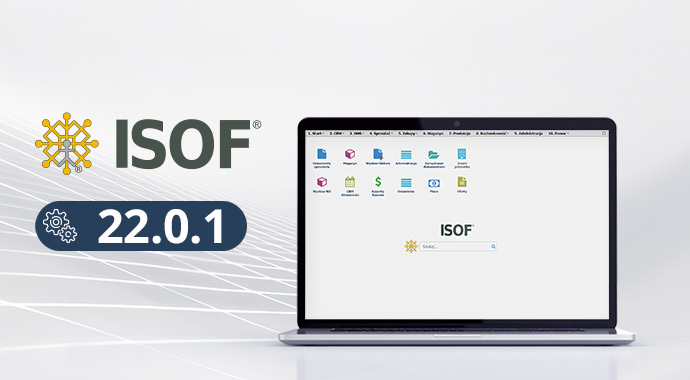 Nowa wersja ISOF 22.0.1 
