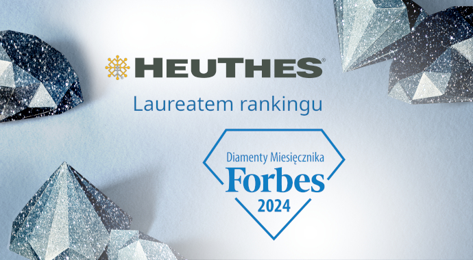 HEUTHES po raz czwarty w rankingu „Diamenty Forbesa”!